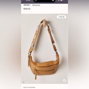 Free People Wilder Embellished Sling Bag